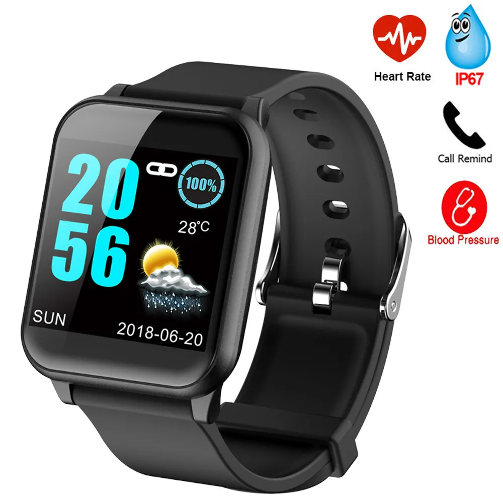 

URMINE Bluetooth Smart Watch Blood Pressure Measurement Smartwatch GPS Sport Tracker Watch Waterproof For Android Xiaomi