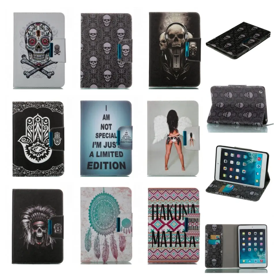 

Case For Funda iPad Mini 1/2/3 1 2 3 Case PU Leather Wallet Stand Protective Cover For ipad mini1 mini2 mini3 Silicone Shell