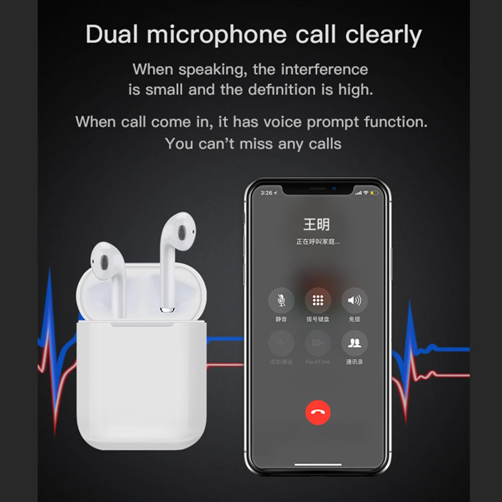 L8star Air Plus Bluetooth 5 0 наушники TWS беспроводные свободные руки спортивные игровая