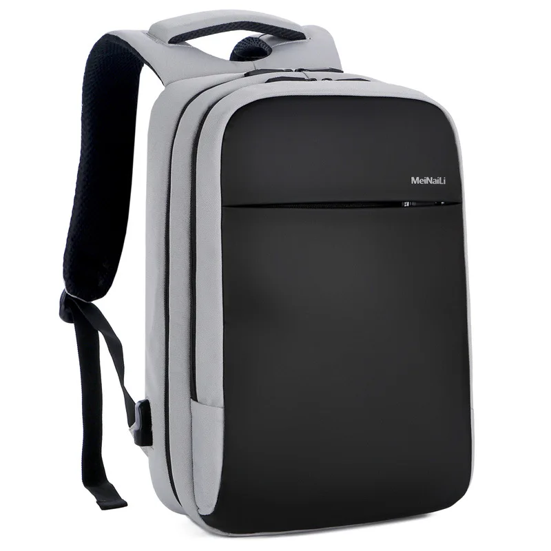 Fashion large male travel bag school bag man business laptop backpack  casual usb charging computer backpacks style bags 177