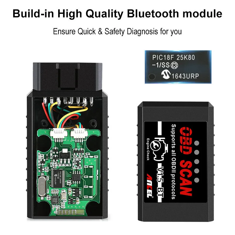 Доработка obd2 elm327 bluetooth