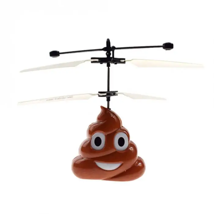 Лидер продаж какашки в форме Летающий парящий инфракрасный сенсор летающая тарелка ручной индуцированное зависание плавающий Flight