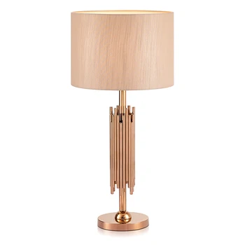 

Modern Ross Gold Table Lamp Fashion Classic Metal Desk Lamp For Bedroom Bedside Study Coffee Clothing Store Table Lighting TA026