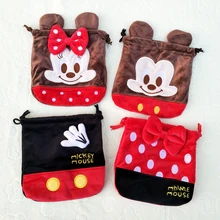 IVYYE 1 шт. Микки Бэтмен мультфильм шнурок сумки милые плюшевые хранения сумки Макияж сумка монета комплект карманные кошельки Новые