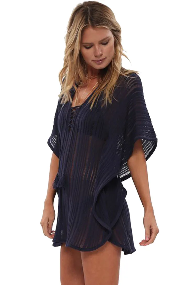 Navy-Blue-Flounce-Trim-Beach-Cover-up-LC42190-5-1