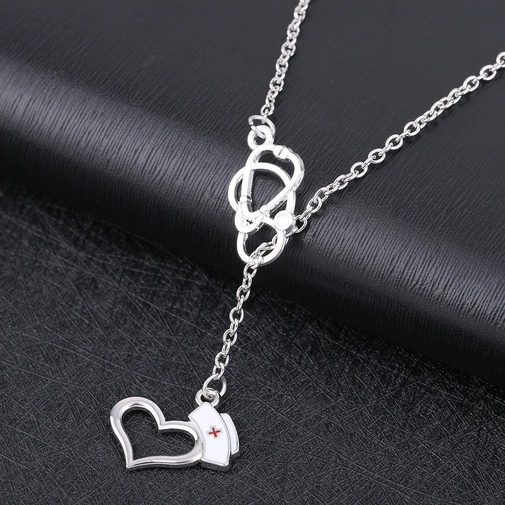 my-shape-Nurse-Doctor-necklaces-pendants-nurse-cap-Stethoscope-Necklaces-Jewelry-Wholesale-Trendy-hollow-bead-necklace.jpg_