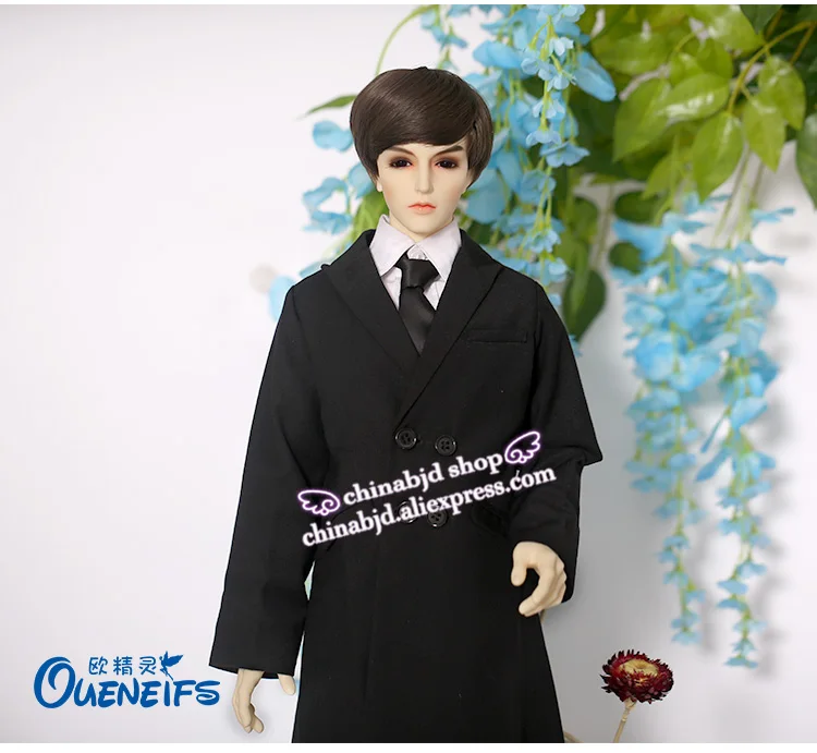 BJD SD Кукла Одежда 1/3 человек Джентльмен рубашка жилет с галстуком брюки пальто для Supergem RG тела куклы аксессуары