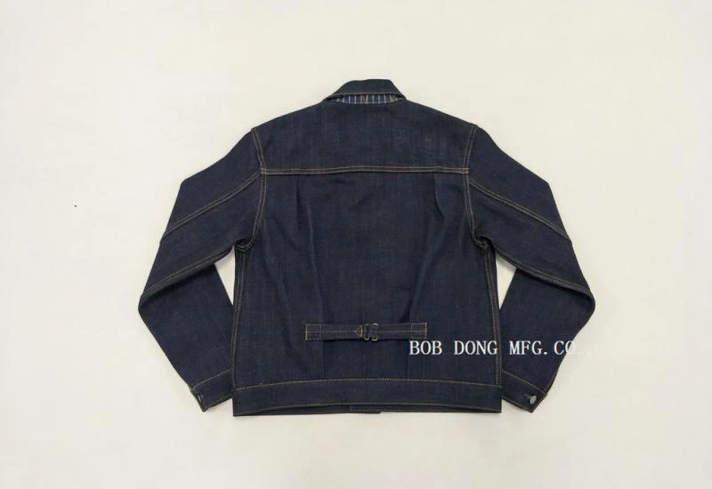 BOB DONG 23oz Selvage джинсовая куртка винтажная одежда 507XX Trucker Selvedge пальто
