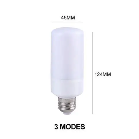 

holiday Dynamic Fire Simulation E27 E14 LED Bulb Light 110V 220V Power-Saving Lamps Home Shop 360 Degrees Cafe Bar Decoration