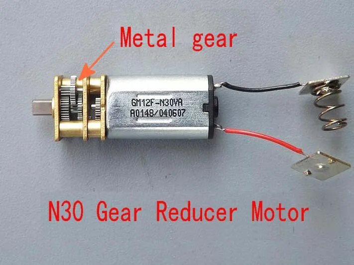 

N30 DC Gear Motor N30 DC Motor of Miniature Low-speed Motor Robot Motor with Metal Gear Box