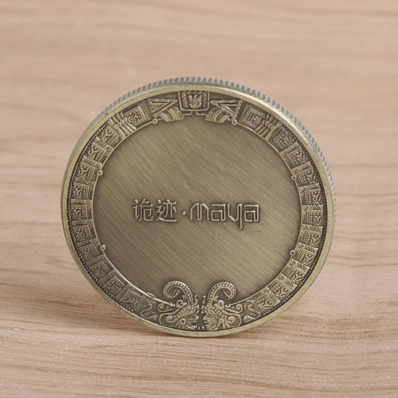 Commemorative Coin Maya Civilization Collection Gifts Souvenir Craft Art Bitcoin