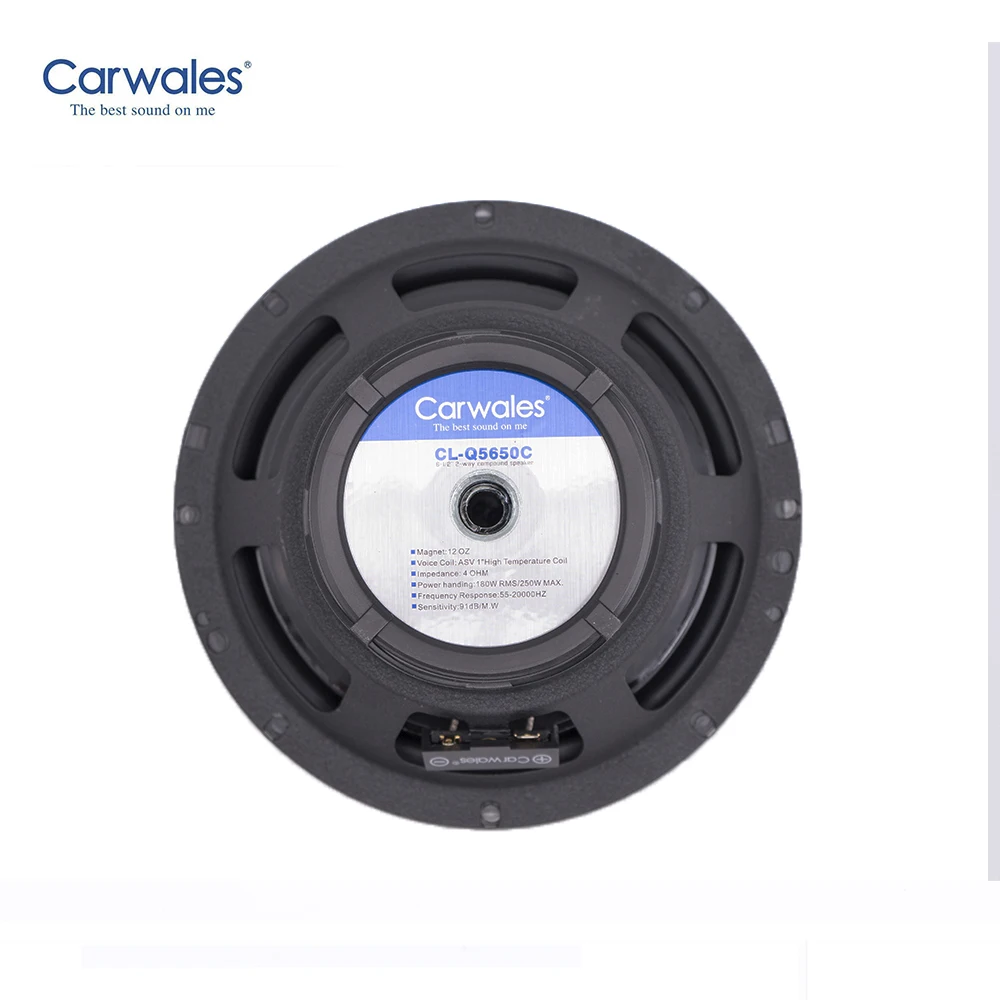 Высокое качество Carwales 6 5 дюймов колонки аудио компонент 4ohm 250 Вт с твитером крест