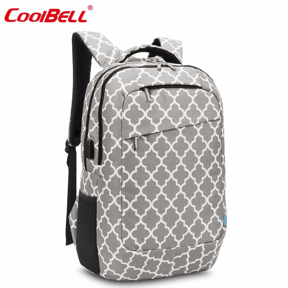 

2017 Laptop Backpack 17.3 inch Notebook Bag For Macbook Air 13 Macbook Pro Lightweight Computer Backpack Rucksack With USB Port