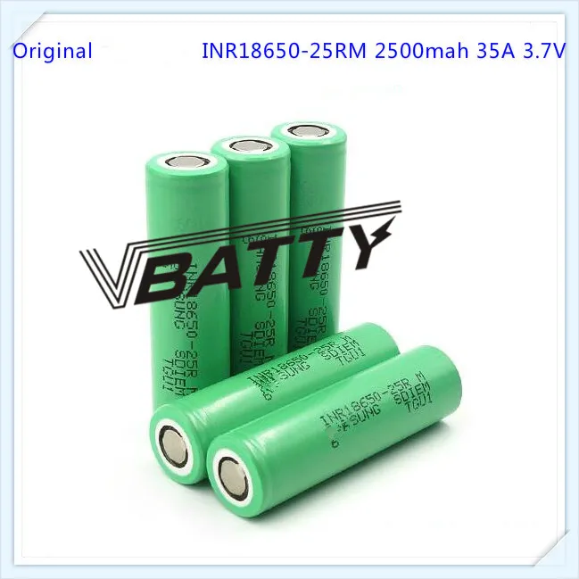 25RM 18650 2500mah 6