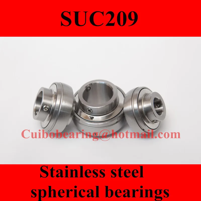 

Stainless steel spherical bearings SUC209 UC209