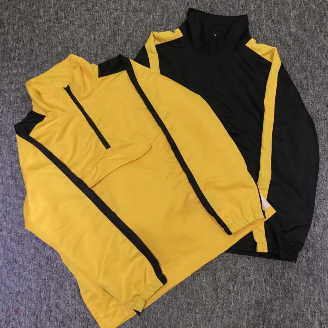 2018 Best Quality Daniel Patrick DP Sleeve Striped Half Zipper Women Men Jackets Coat Hiphop Streetwear Men Jacket Outwear 2018 Best Quality Daniel Patrick DP Sleeve Striped Half Zipper Women Men Jackets Coat Hiphop Streetwear Men Jacket Outwear