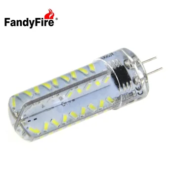 

(2pcs/ lot)G4 LED 12 VDC 3 Wpara llevada dimmable G4 COB LED SMD lampara ultra brillante envio gratuito 72-SMD 3014