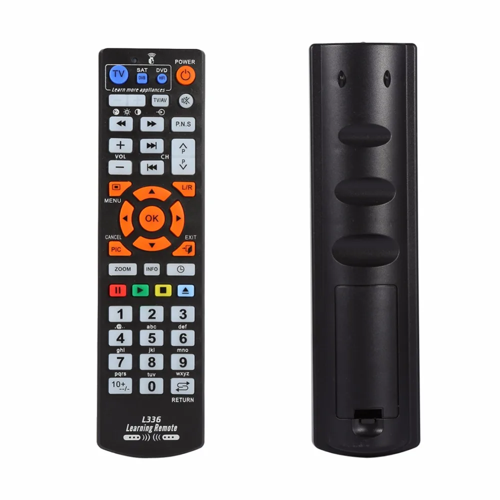 

New Universal Remote Control 433MHZ Controller Learning Function For Television Smart TV DVD CBL SAT Home Electronic Accessories