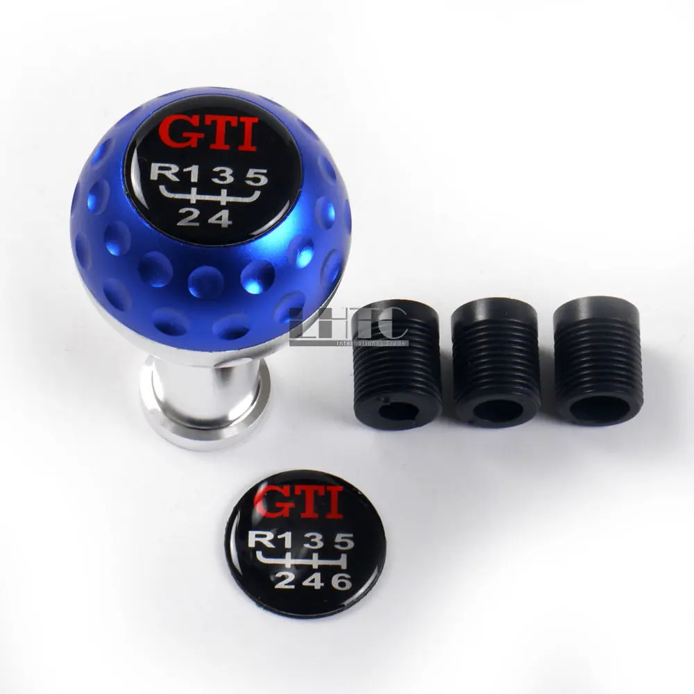 Cool!Blue Shifter Transmission Shift Knob Handball For V W Je tta GLI