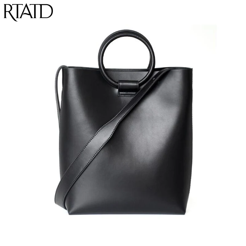 

New Women Leather Handbag Fashion High Capacity Lady Tote For Female Messenger Bags Q0207