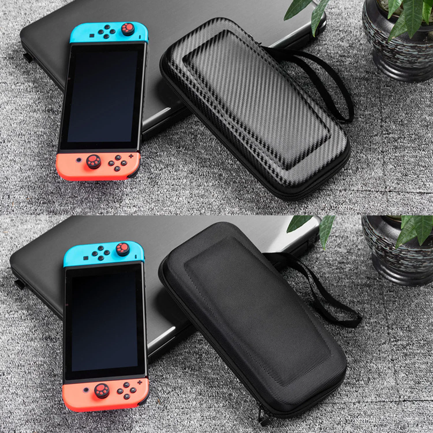

Bevigac Travel Portable Protective Case Shell Storage Carrying Pouch Bag for Nintendo Switch Console and Accessories