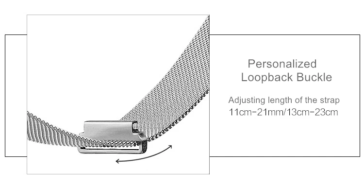 EXRIZU 22 мм Металл Нержавеющая сталь нейлон браслет Milanese Loop Магнитная ремешок для Xiaomi Huami Amazfit 1/2/2 S смарт-часы