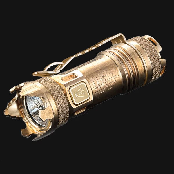 JETBeam JET-II PRO медный EDC II PRO титановый мета мини светодиодный светильник 510 Люмен Cree XP-L HI светильник портативный мини-светильник
