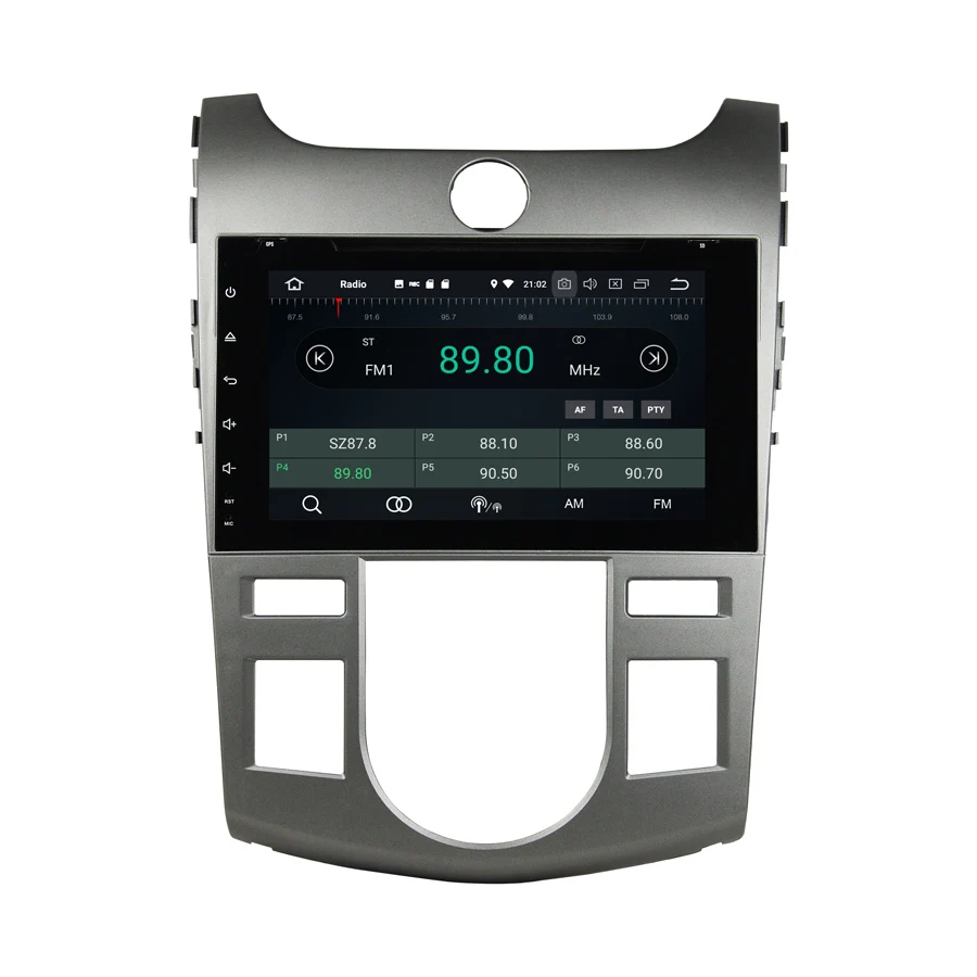 Perfect 8 Core 64GB rom Android 9.0 Navirider Car radio touch screen GPS Navigation for KIA CERATO FORTE 08-12 AT bluetooth video Player 1