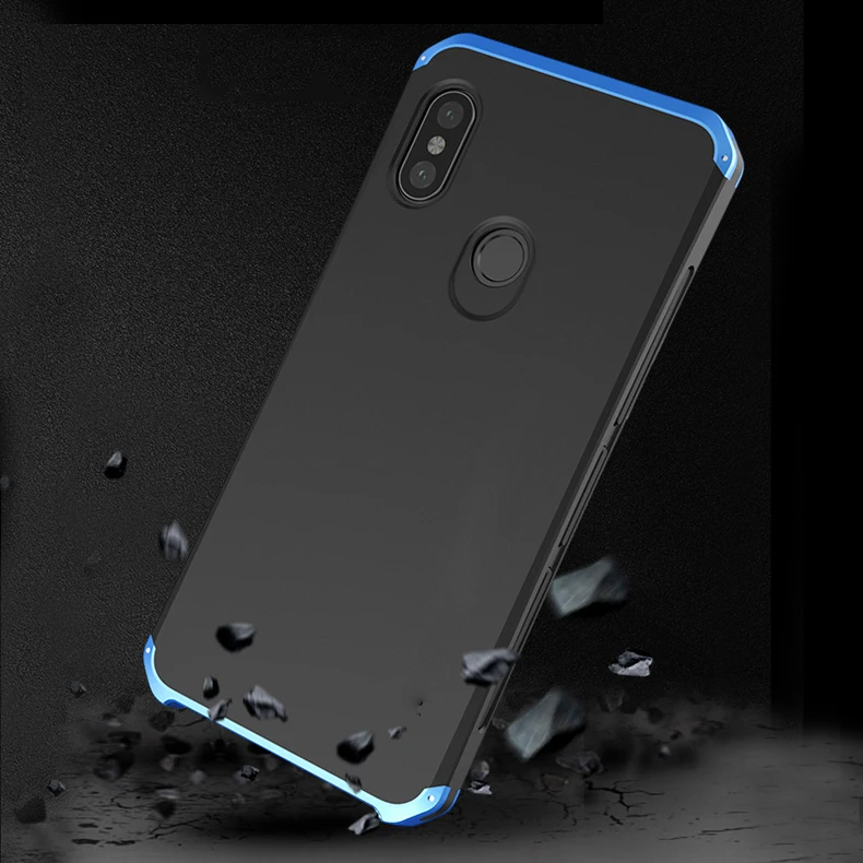 Phone Case For Xiaomi Redmi Note 5 Aluminum Metal Frame Hard Plastic Back Cover Fundas Perfect Feeling |