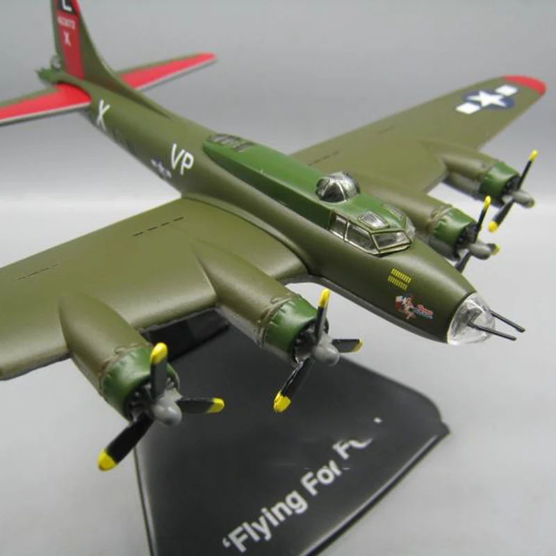 1/144 масштаб Второй мировой войны Классический бомбер Boeing B17 авиационный самолет модели взрослые детские игрушки подарки F дисплей шоу коллекции