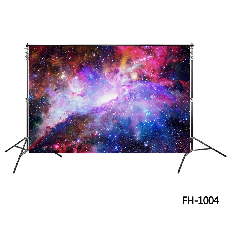 

Galaxy Red Outer Space Backdrop purple Star Cluster background Native Galaxy Nebula Starry Sky backdrop photo booth wallpaper