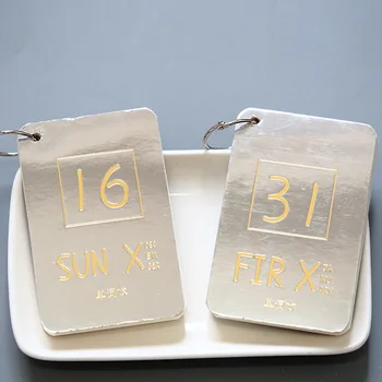 

1pcs student creative mini word book mirror note book wholesale Qingfangfang date silver card word book