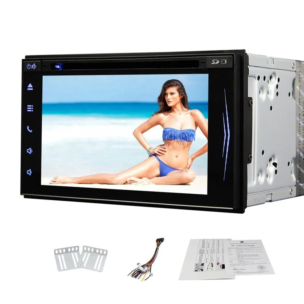 Capactive Touch Screen Multi Touch Car Stereo Video FM AM font b Radio b font Subwoofer