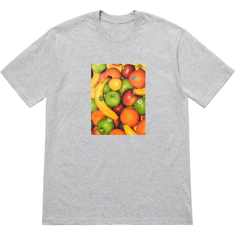 

19SS Fruit Tee T-shirt Men 1:1 High Quality Top Tees summer style t shirts