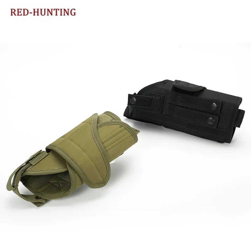

Adjustable Airsoft Hunting Pouch Multiple MOLLE Vertical Accessories Utility Tactical Vest Pistol Belt Holster