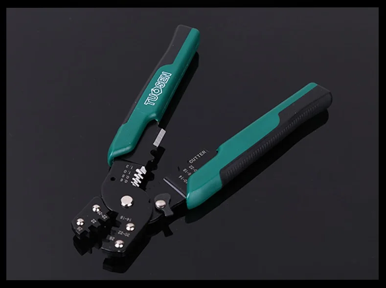 

1PCS 202B Professional Practical Wire Cable Crimper Cutter Terminal Crimping Press Pliers Hand Tool Multifunctional