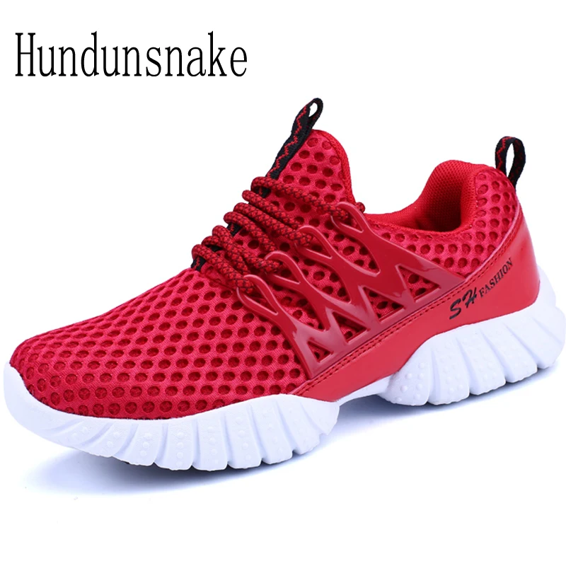 

Hundunsnake Knit red Sneakers Women Jogging Shoes 2018 Women's Running Shoes Ladies Shoe Sport Female Krasovki Femme Gumshoe T68