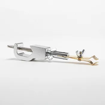 

Right Angle Thermometer Clip 360 Degree Rotating Clamp Physical Chemistry Teaching Experiment Equipment School Teaching Supply