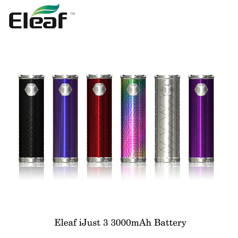 Новый акриловый 80 Вт оригинальный Eleaf iJust 3 батареи электронные сигареты 3000 мАч встроенный аккумулятор 25 мм Диаметр Vape испаритель комплект