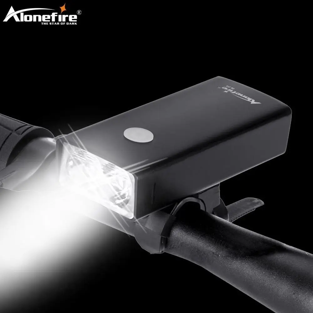 Велосипедный фонарь Alonefire BL04 зарядка через USB 12000 лм|Фонарики и осветительные