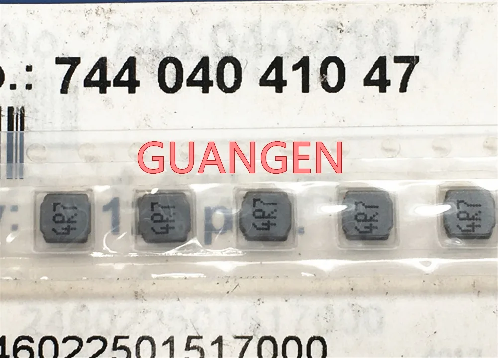 

100PCS Winding inductance 74404041047 4.7UH 4R7 1.55A 1550MA 4012 4*4*1.2MM SMD Shielding inductive Power inductor