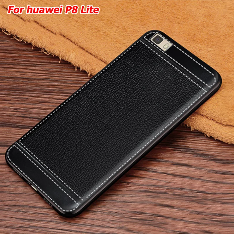 litchi silicone case huawei p8 lite (1)