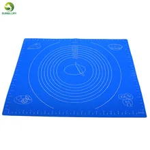 50x40 см выпечки силиконовые формы торт коврик для резки гильзы тесто для пиццы чайник Кондитерские раскатки теста с антипригарным покрытием коврик гриль подкладка для замешивания теста лист коврик для выпечки