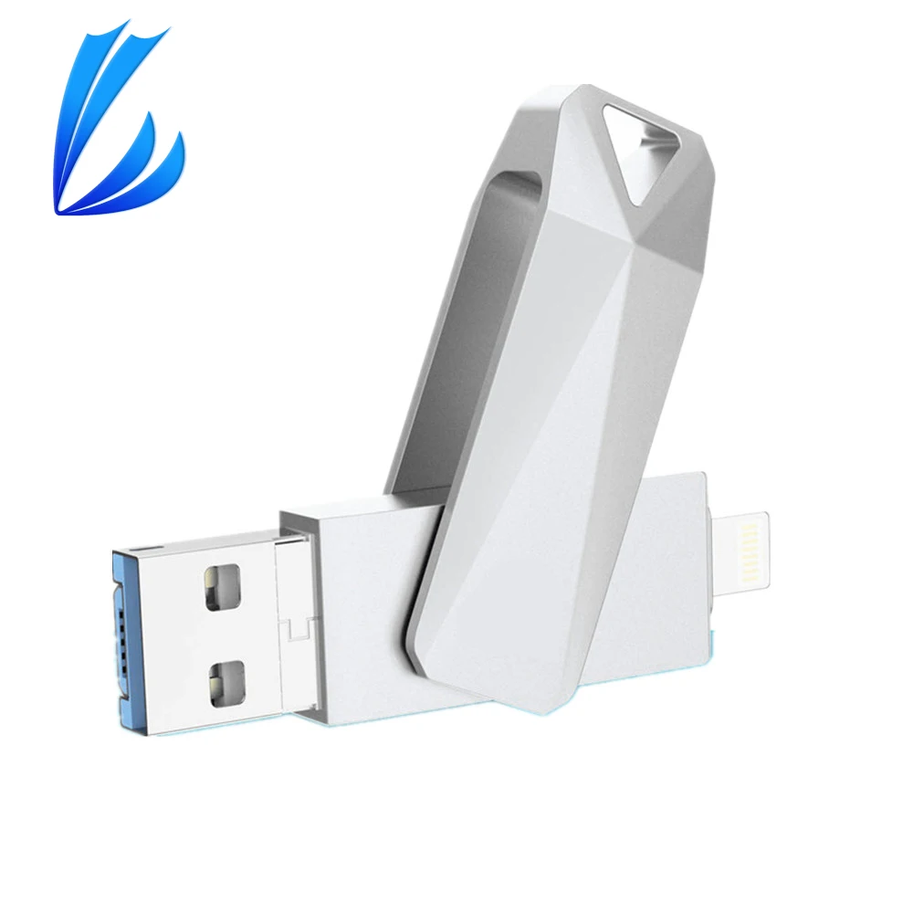 

LL TRADER 128g Flash Drive 64GB Metal USB Flash Phone Pendrive Stick For iPhone Android iOS OTG 16G USB Key Memory Storage Disk