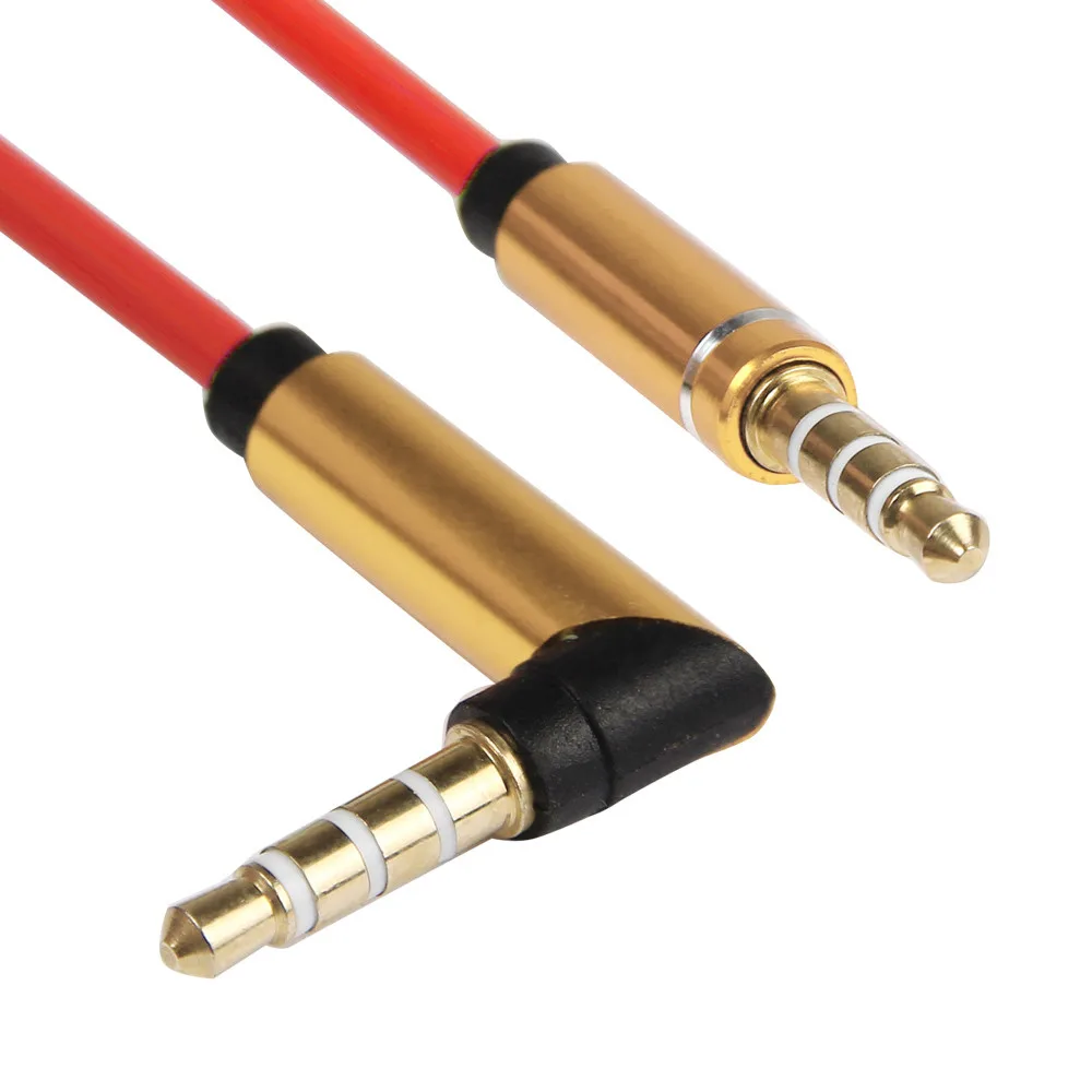 

Wholesale New 3.5mm Aux Cable Male to Male Aux Cable 3.5mm Jack Audio Cable cable auxiliar for Car Headphone MP3/4 Phone