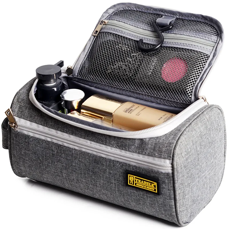 

Women Multifunction Pattern Travel Cosmetic Bag Waterproof Makeup Case Pouch Toiletry Organizer Neceser Handbag with Hooks