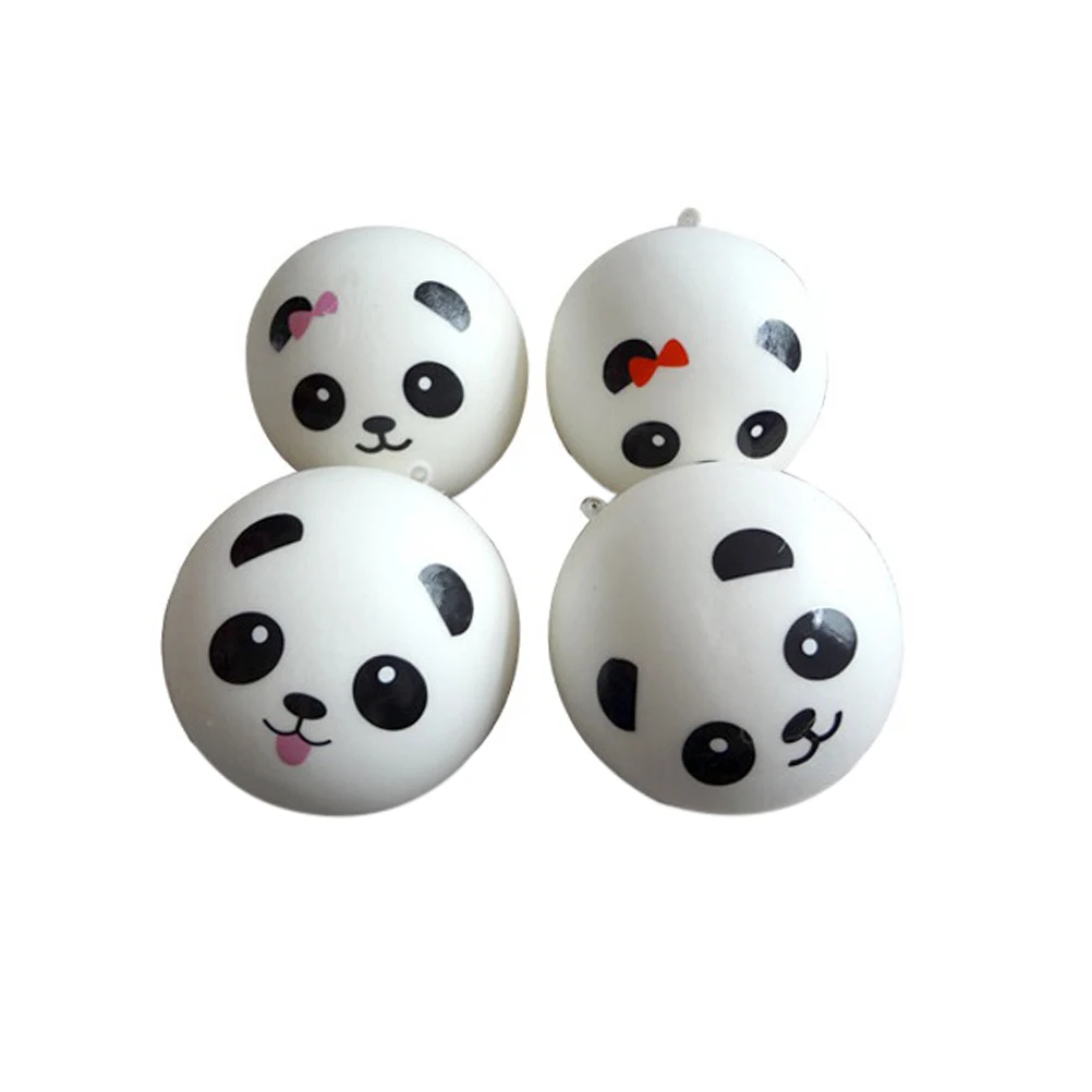 DIYEUWORLDL 7cm Jumbo Pandas lowrising Charms Kawaii Buns Bread CellPhone Key/Bag Strap Pendant Squishes 
