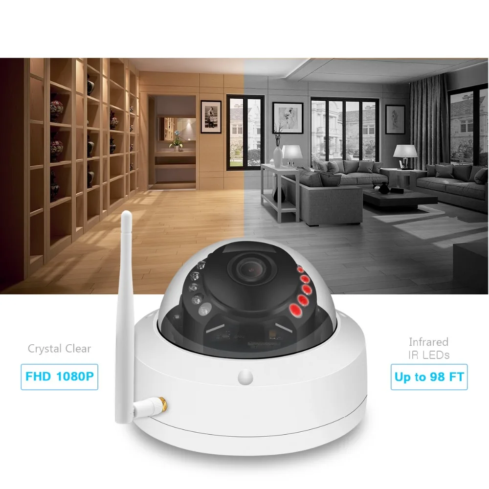 BESDER Wifi камера CamHi приложение ONVIF IP камера 1080P 720P микрофон аудио ночное видение антивандальные SD карты Слоты наружная камера BESDER Wifi камера CamHi приложение ONVIF IP камера 1080P 720P микрофон аудио ночное видение антивандальные SD карты Слоты наружная камера
