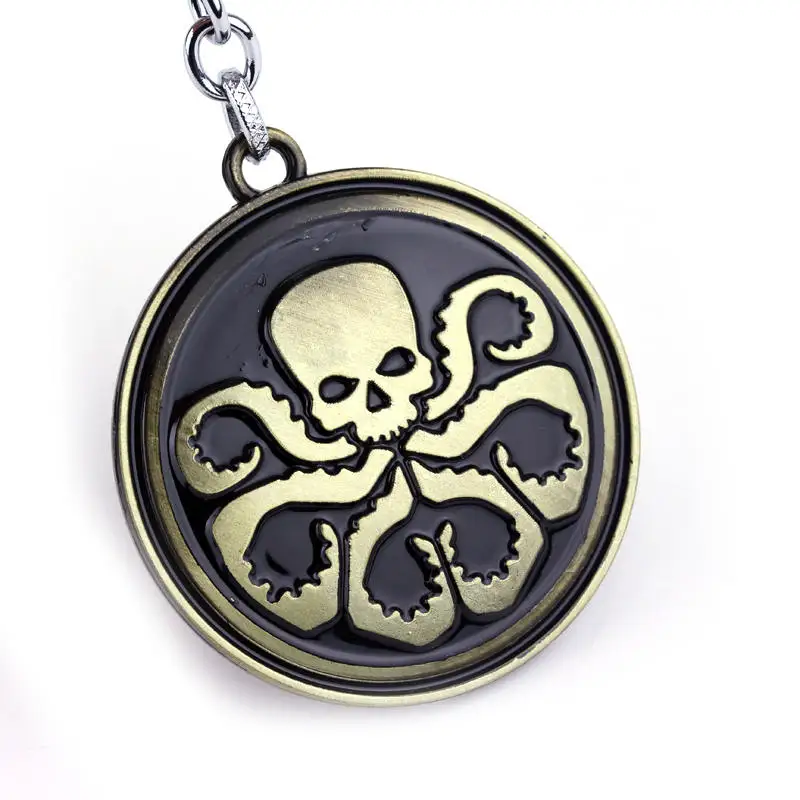 Marvel Agent of Shield Hail HYDRA автомобильный держатель для ключей из сплава подарок на