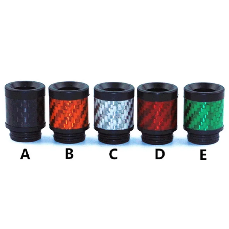 

Clrane Replacement Carbon Fiber 810 Drip Tip for TFV8 Big Baby Fee as Fireluke Pro and 810 threading tank